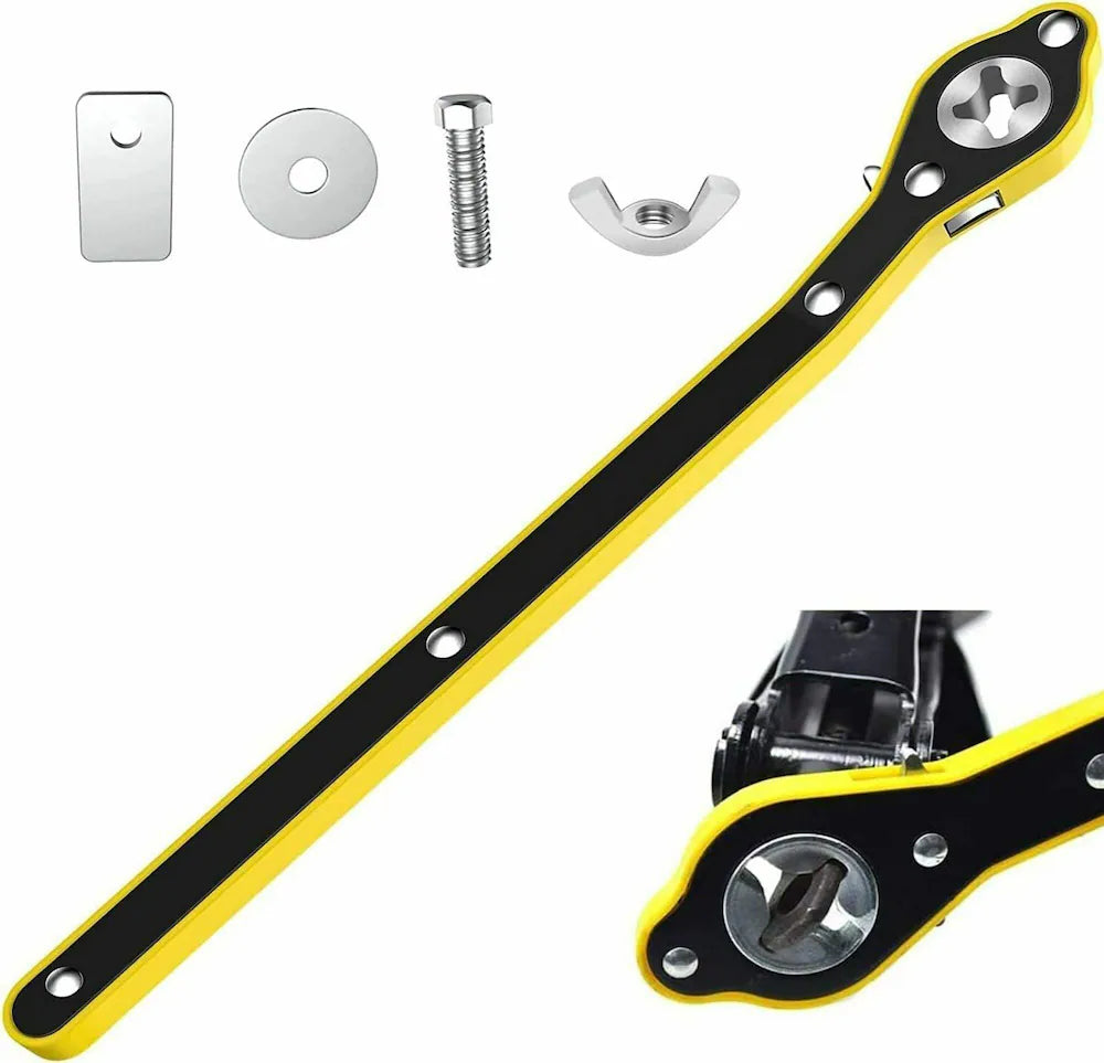 Stainless Steel Universal Car Jack Ratchet Wrench